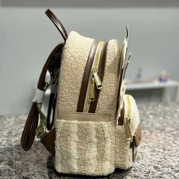 Loungefly Star Wars Limited Edition Logray Ewok Plush Cosplay Mini Backpack - Picture 6 of 9